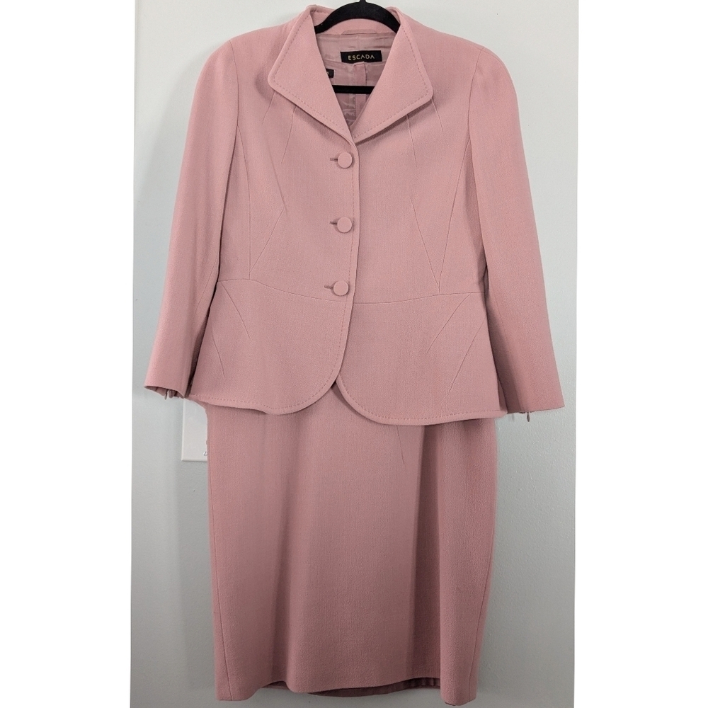 Escada Blazer Sheath Dress Set